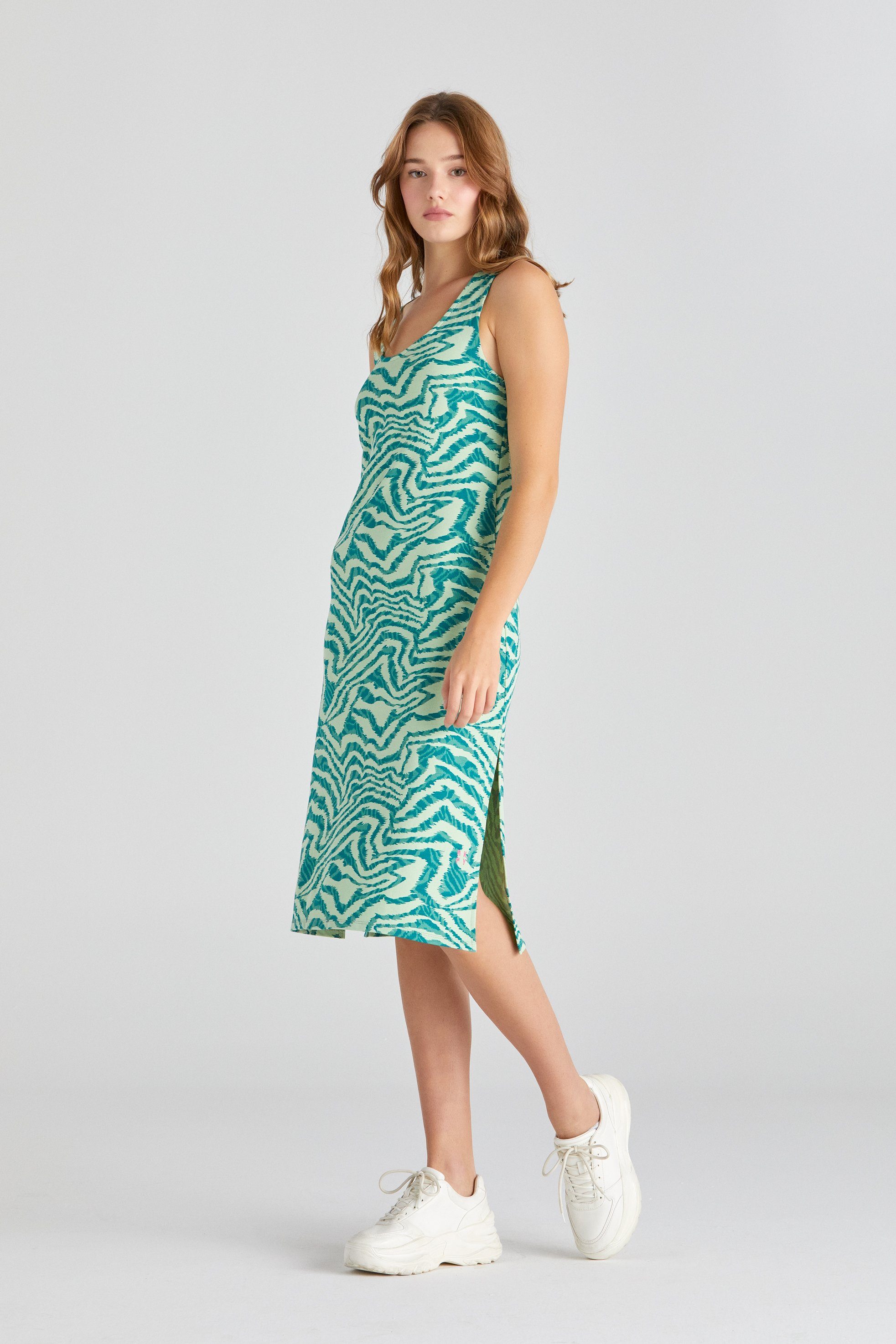 Rockupy Sweatkleid Trägerkleid SAPHIA