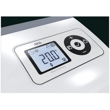 AEG Heizgerät Ventilatorheizung VH 213, LCD, Energiesparfunktionen,Wochentimer, 2 kW