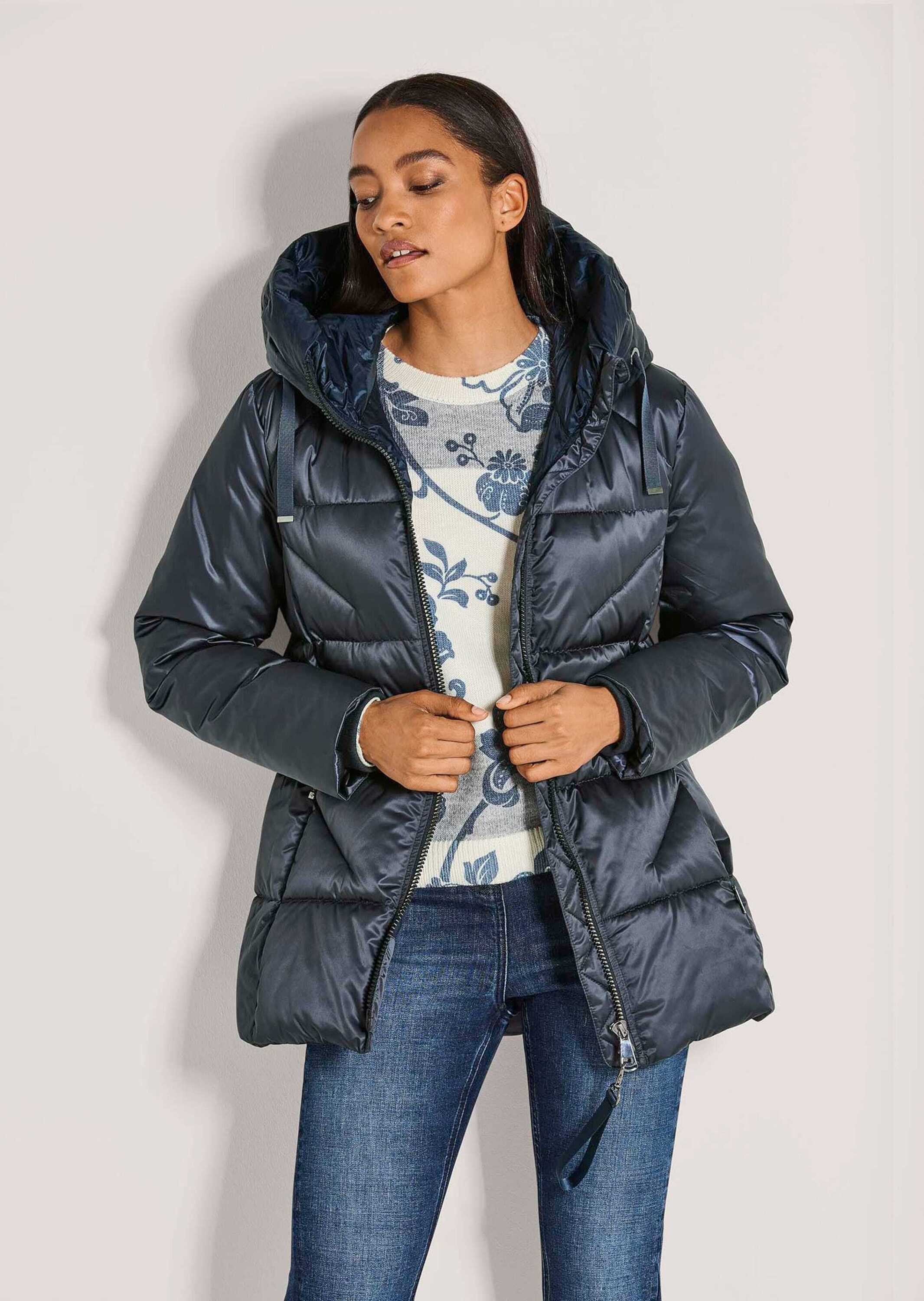 MADELEINE Steppjacke Wattierte Outdoor-Jacke mit Kapuze, günstig online kaufen