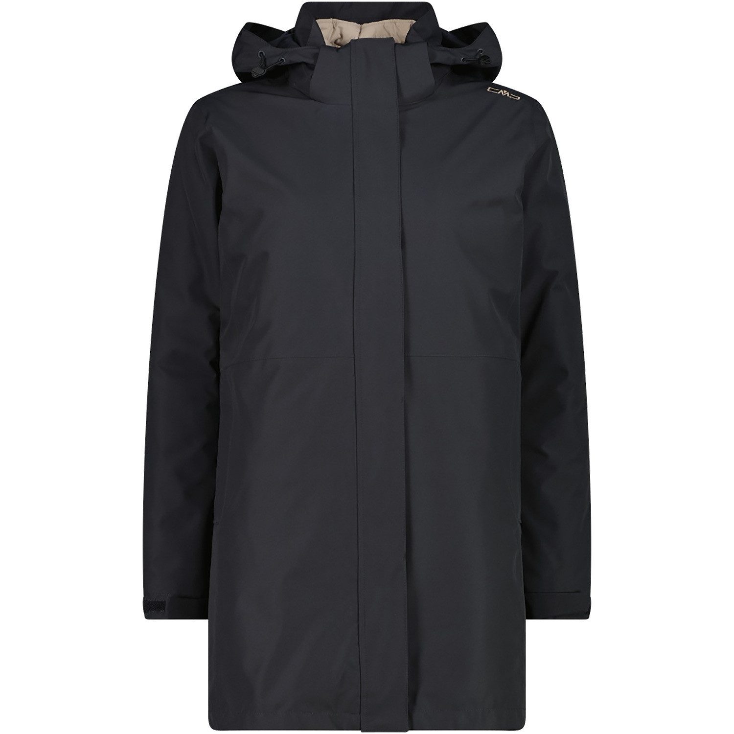 CAMPAGNOLO Funktionsjacke Jacke WOMAN PARKA ZIP HOOD DETACHABLE INN