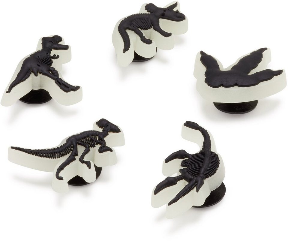 Crocs Schuhanstecker Jibbitz™ Glow In The Dark Dino (Kein Spielzeug. Nicht  für Kinder unter 3 Jahren geeignet), leuchten im Dunkeln