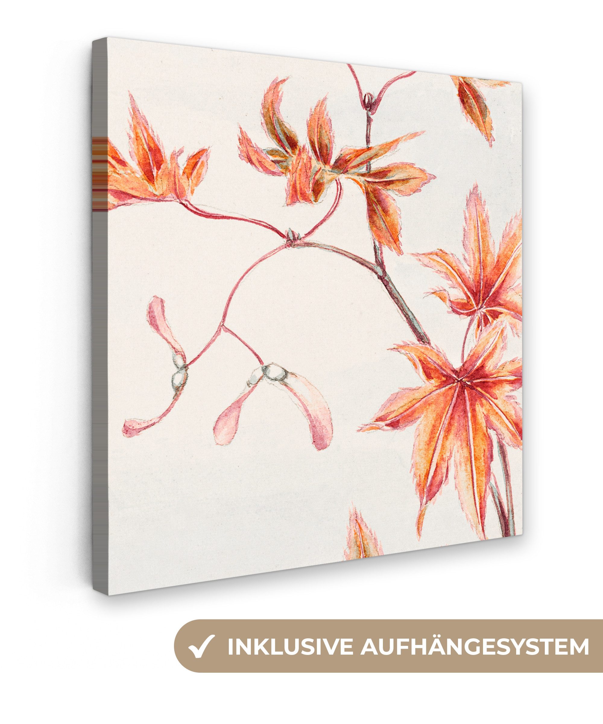 OneMillionCanvasses® Leinwandbild Japan - Ahorn - günstig online kaufen