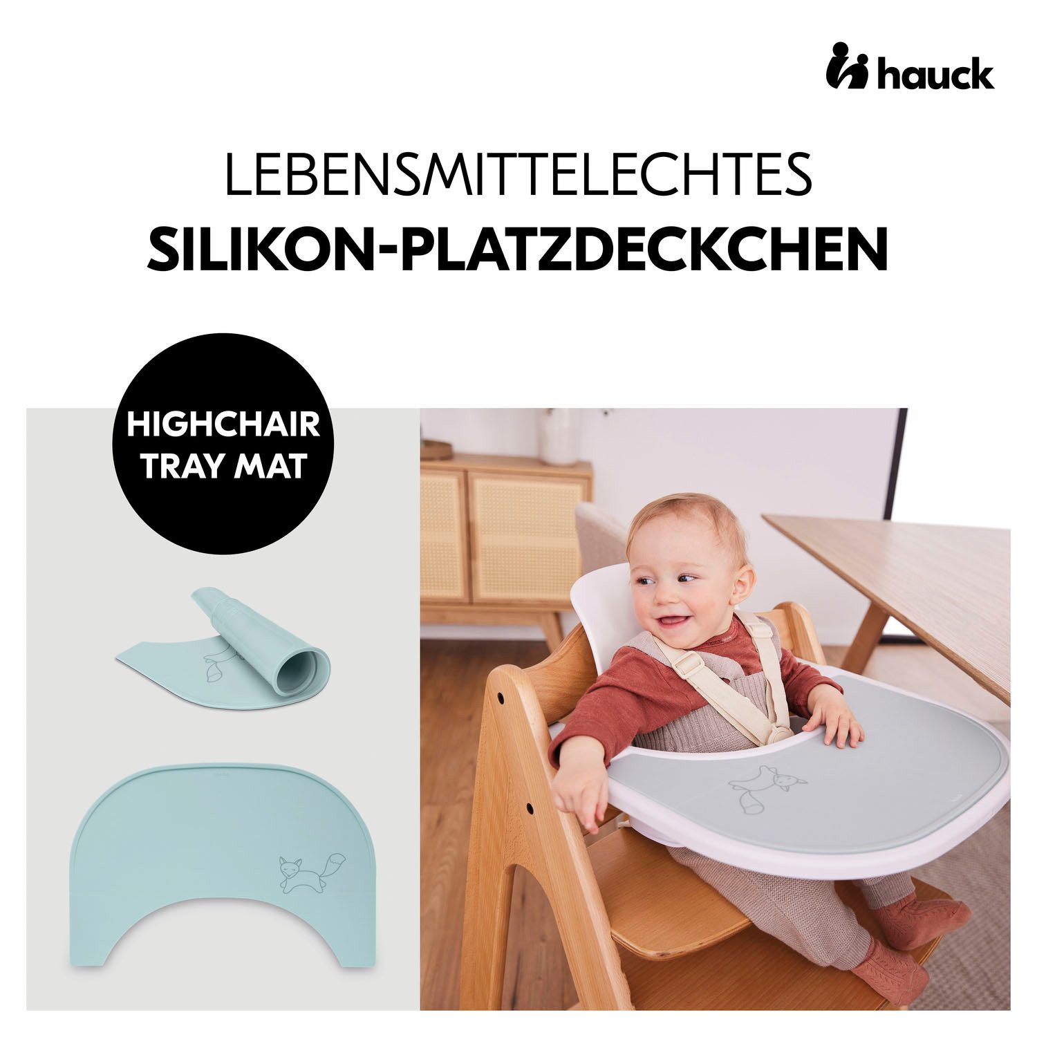 Hauck Platzset Highchair Tray Mat, für Hochstuhl-Essbretter günstig online kaufen
