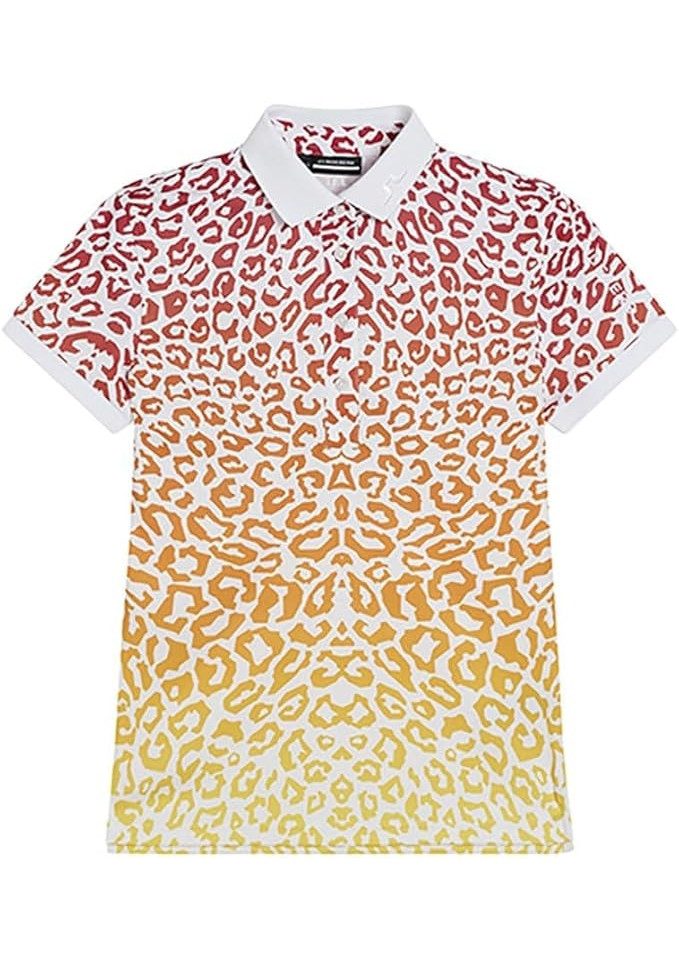 J.LINDEBERG Poloshirt Tour Tech Print Polo