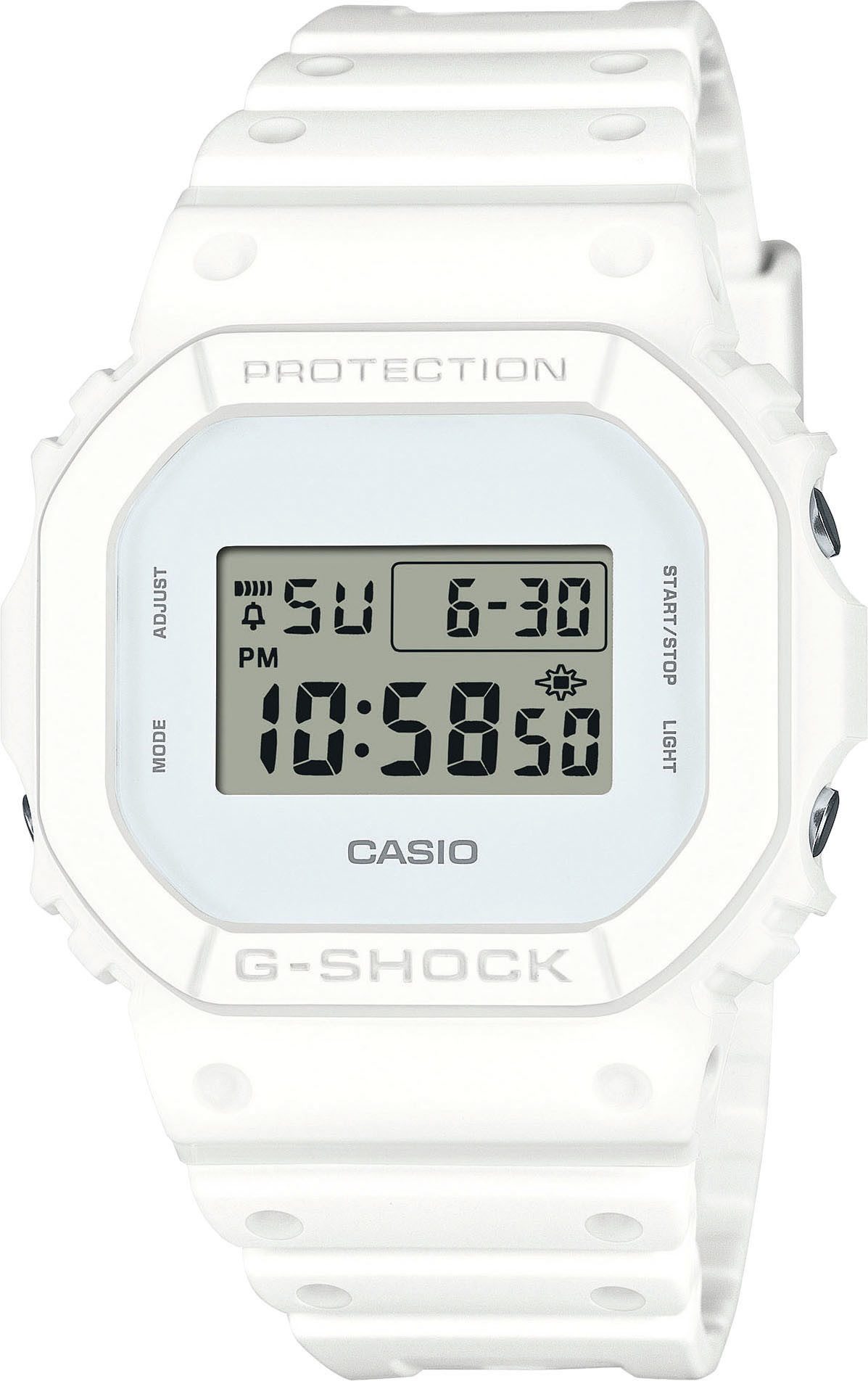 CASIO G-SHOCK Chronograph DW-5600WW-7ER, Quarzuhr, Armbanduhr, günstig online kaufen
