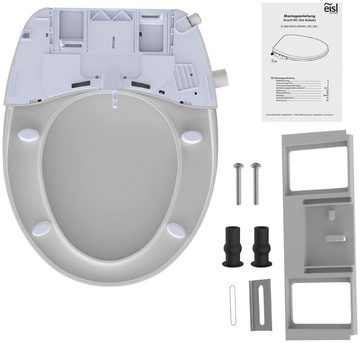 Eisl Dusch-WC-Sitz Bidet Einsatz, Absenkautomatik, Schnellverschluss