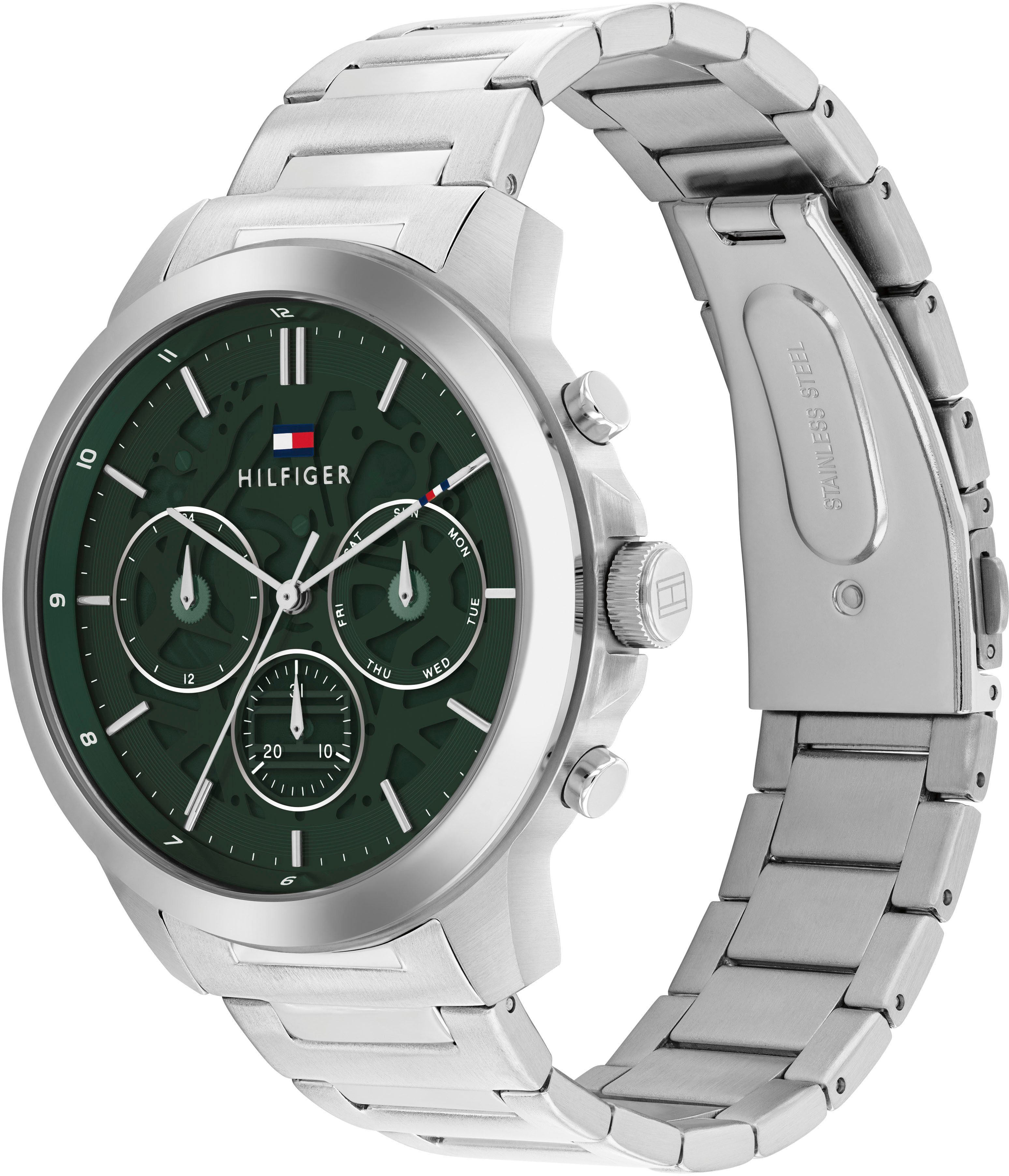 Tommy Hilfiger Multifunktionsuhr HENRY 1710686, Quarzuhr, Armbanduhr, Herre günstig online kaufen