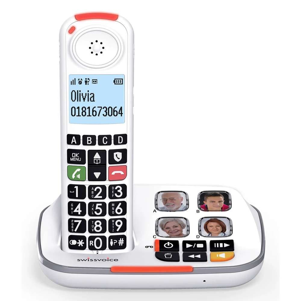 Swissvoice Swissvoice Xtra 2355 Schnurloses DECT-Telefon mit AB Schnurloses DECT-Telefon