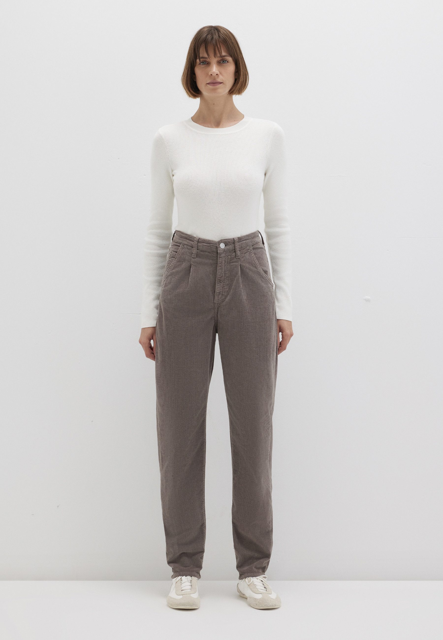 Mavi Weite Jeans LAURA Pleated Baggy Pants