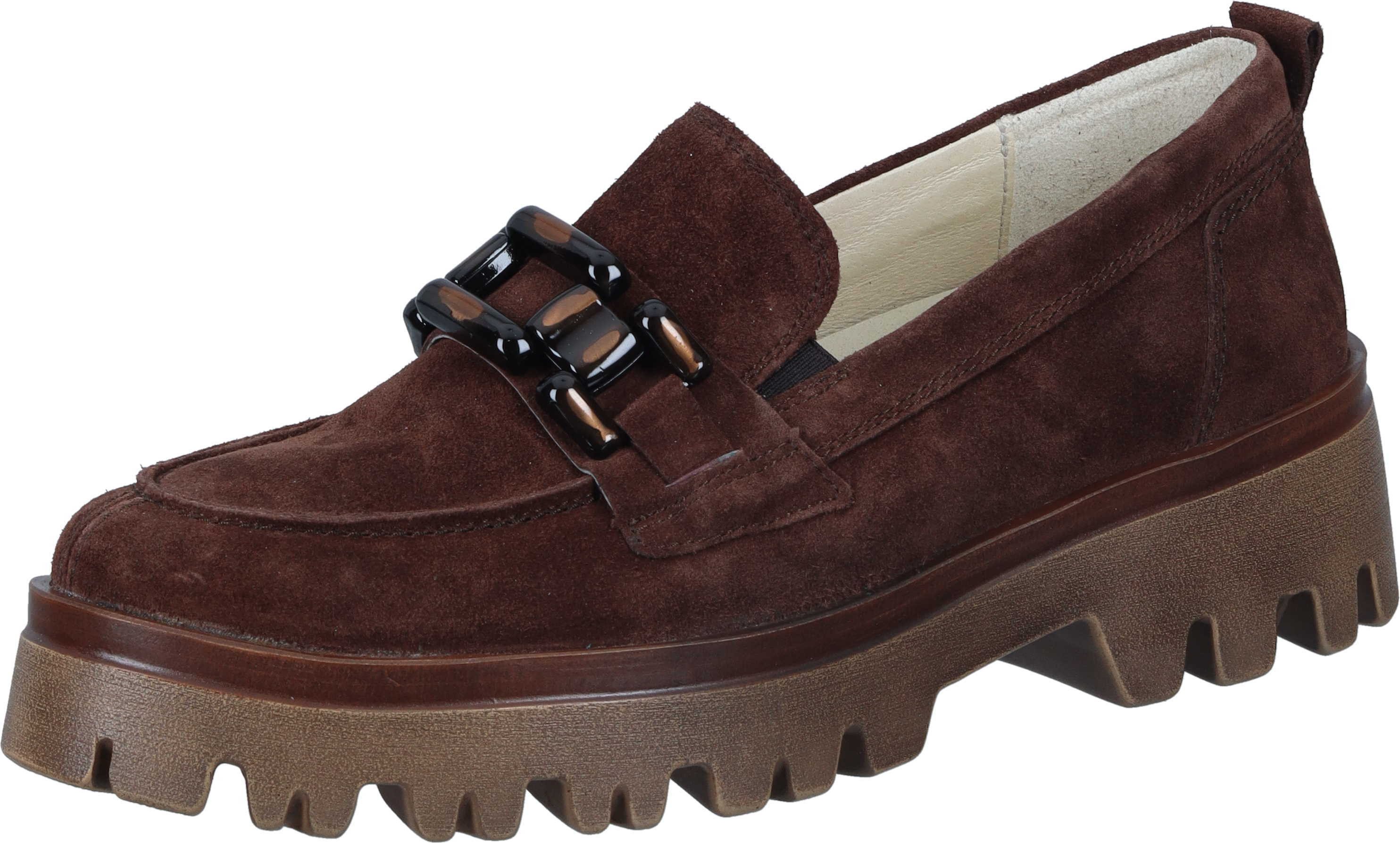 Waldläufer Слипперы Лоферы aus Veloursleder