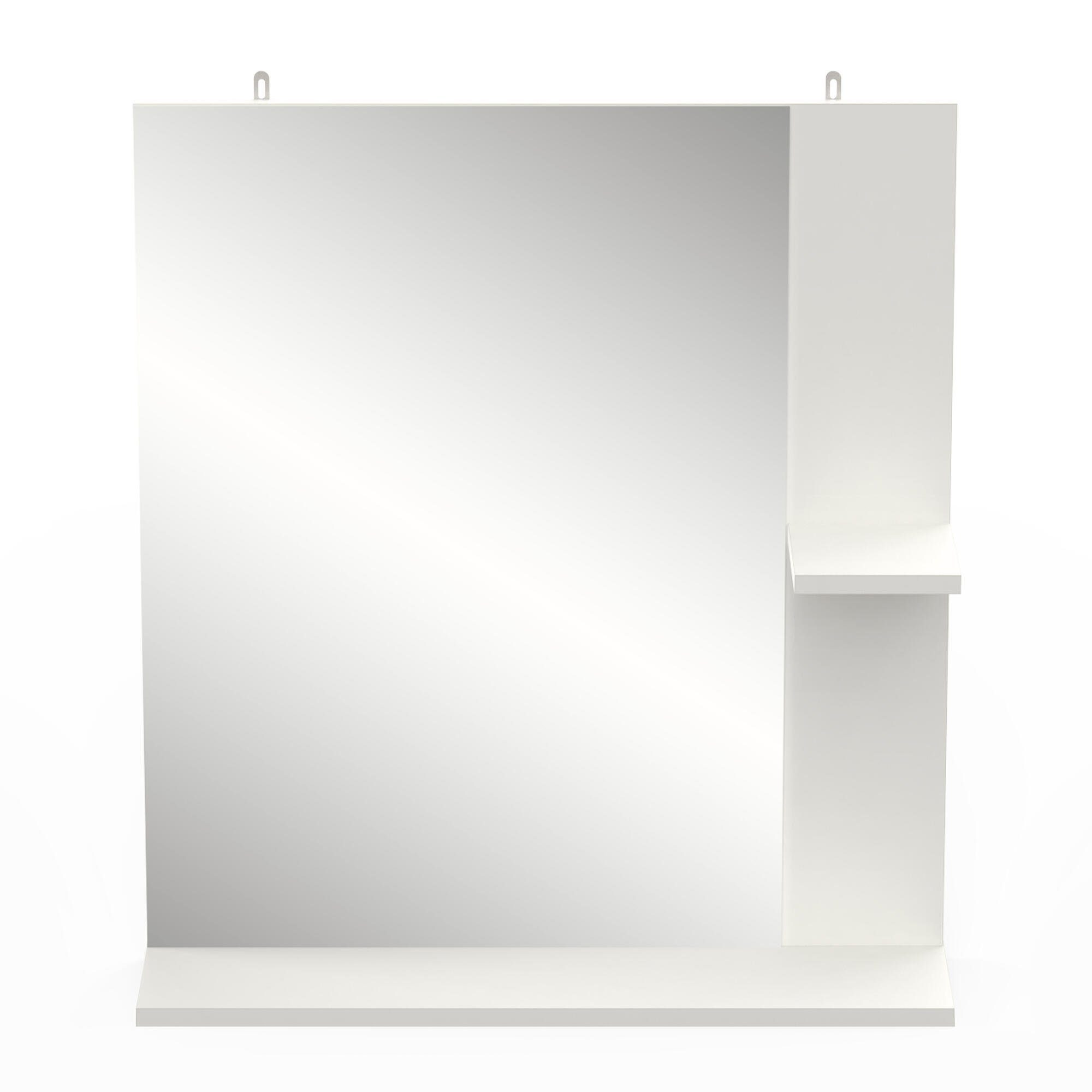 habeig Badezimmerspiegelschrank Badschrank weiß Hochschrank Spiegel günstig online kaufen