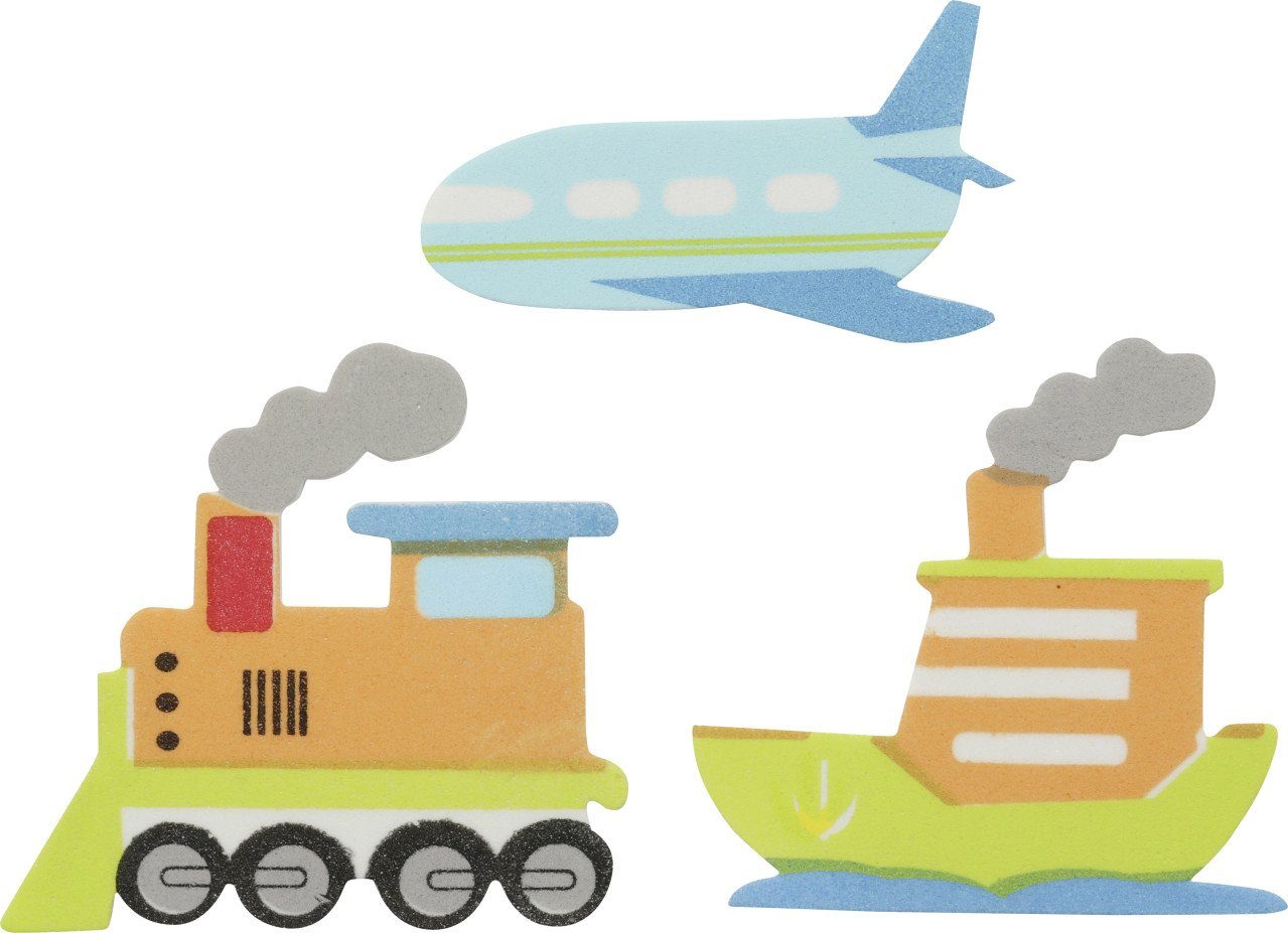 Glorex Moosgummi Glorex Moosgummi Sticker Autos selbstklebend, 39