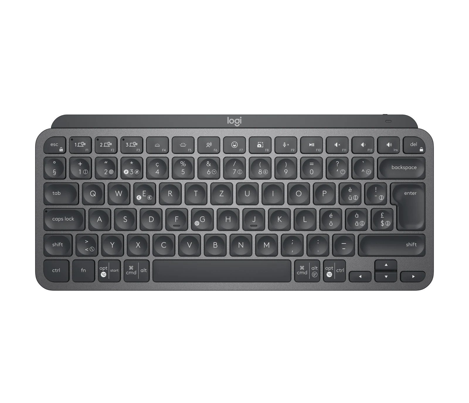 Logitech MX Keys Mini für Business Kabellose Tastatur Schweizer QWERTZ PC-Tastatur