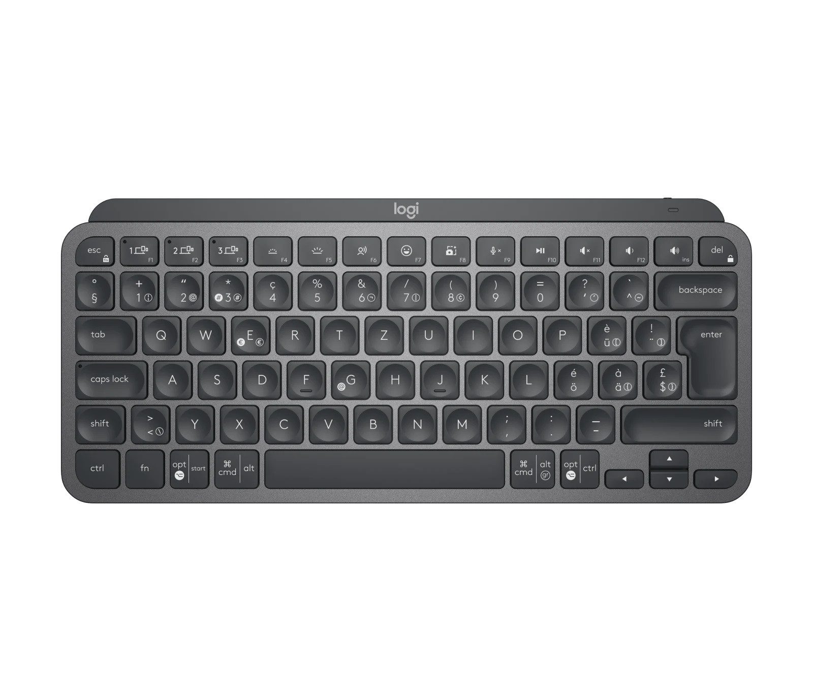 Logitech MX Keys Mini für Business Kabellose Tastatur Schweizer QWERTZ PC-Tastatur