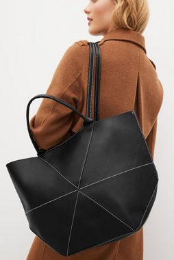 Next Shopper Shopper-Tasche mit Triangeldesign (1-tlg)