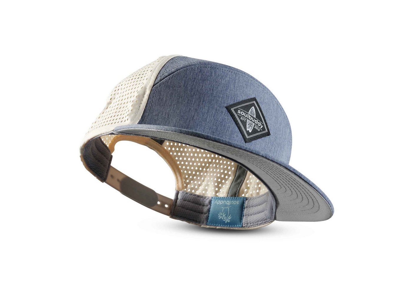 Soulbuddy Baseball Cap Basecap Herren Damen, Running Cap, Sport Cap, atmungsaktive Unisex Cap (One Size, Unisex, Größenverstellbar)