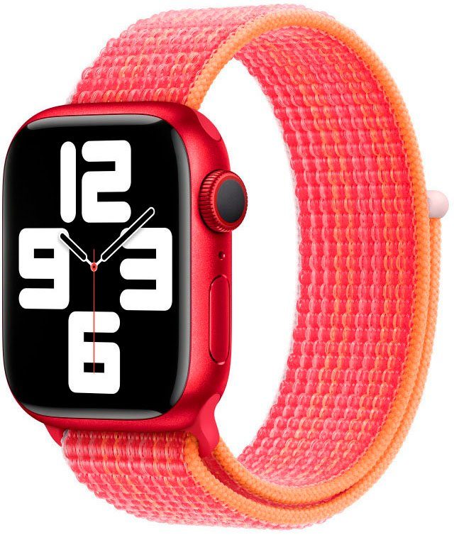 Apple Uhrenarmband 45mm Sport Red Loop