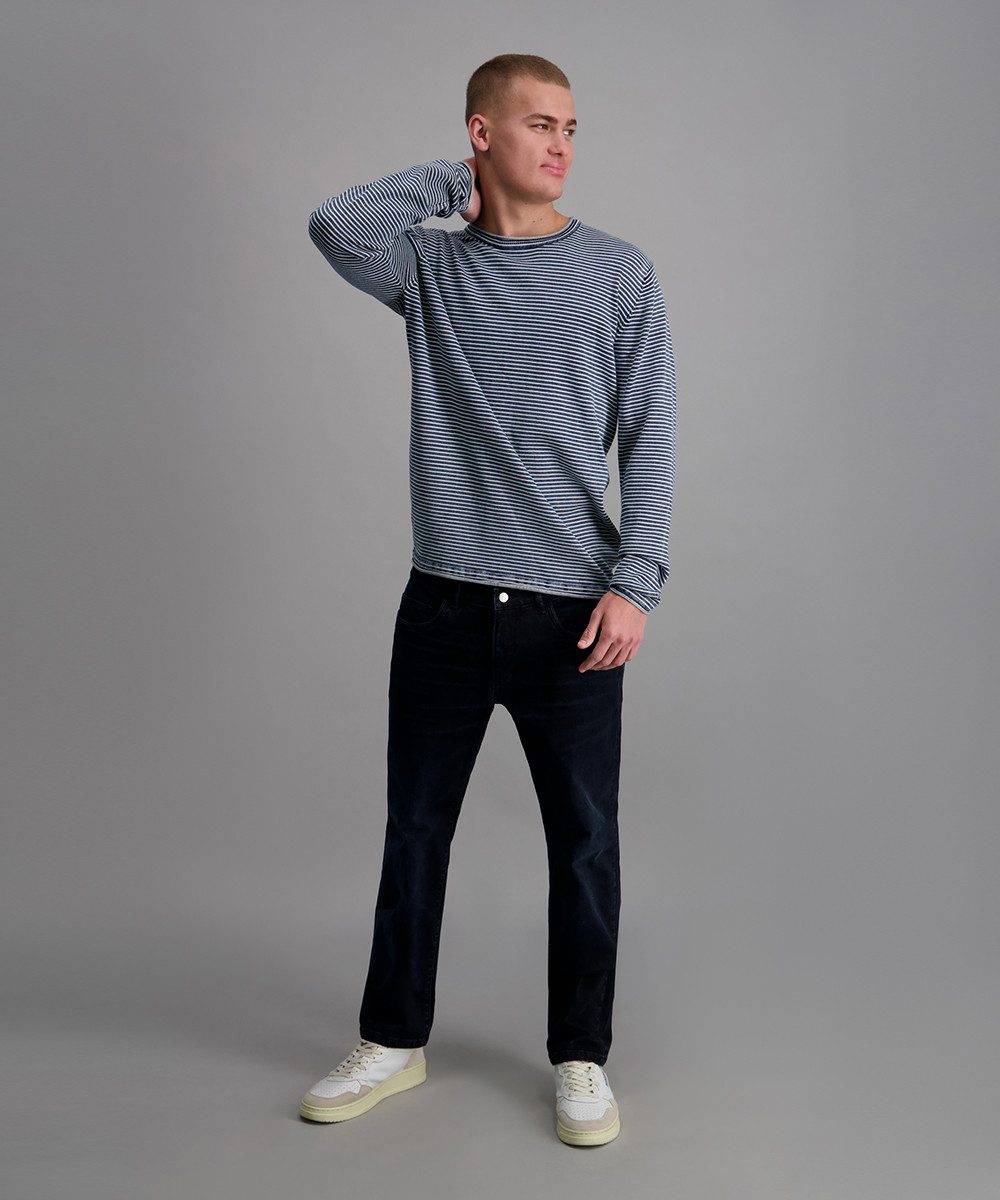 Pioneer Authentic Jeans Rundhalspullover Knit 1/1 Crew Neck