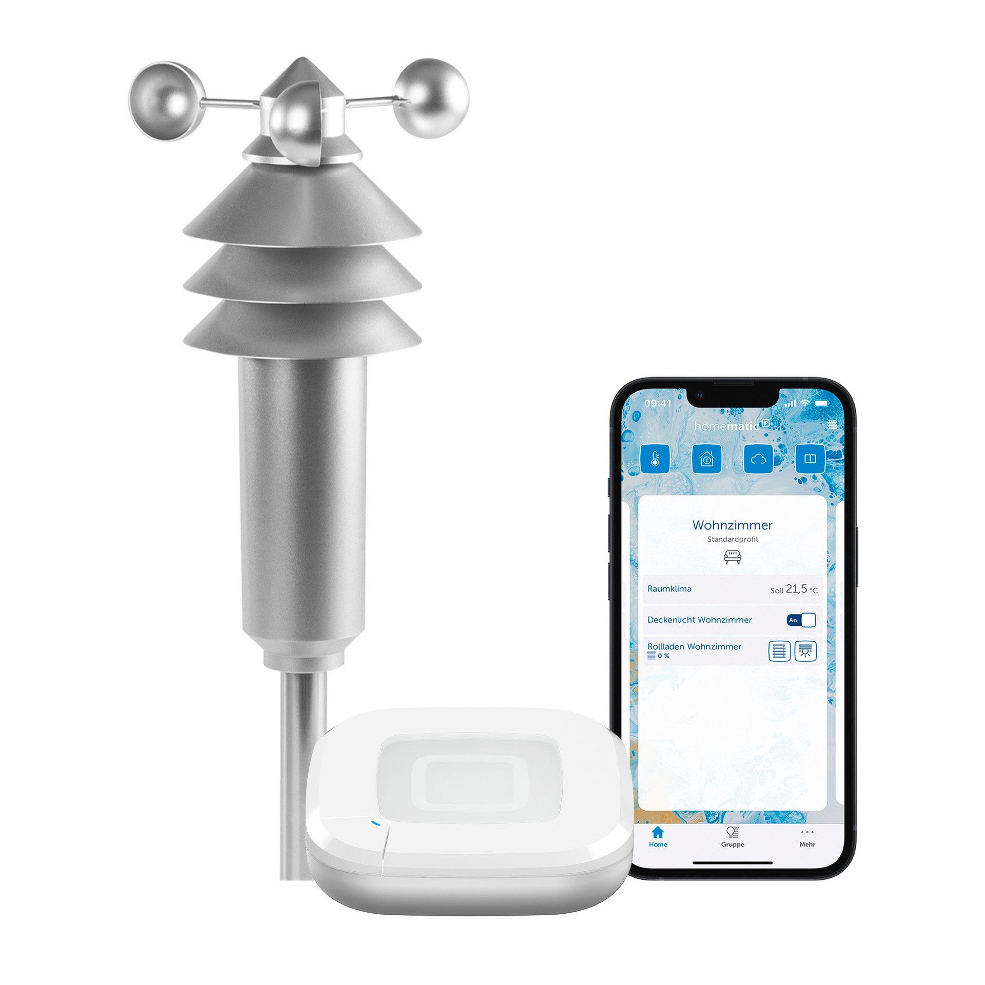 Homematic IP Access Point + Wettersensor – basic Smart-Home-Zubehör