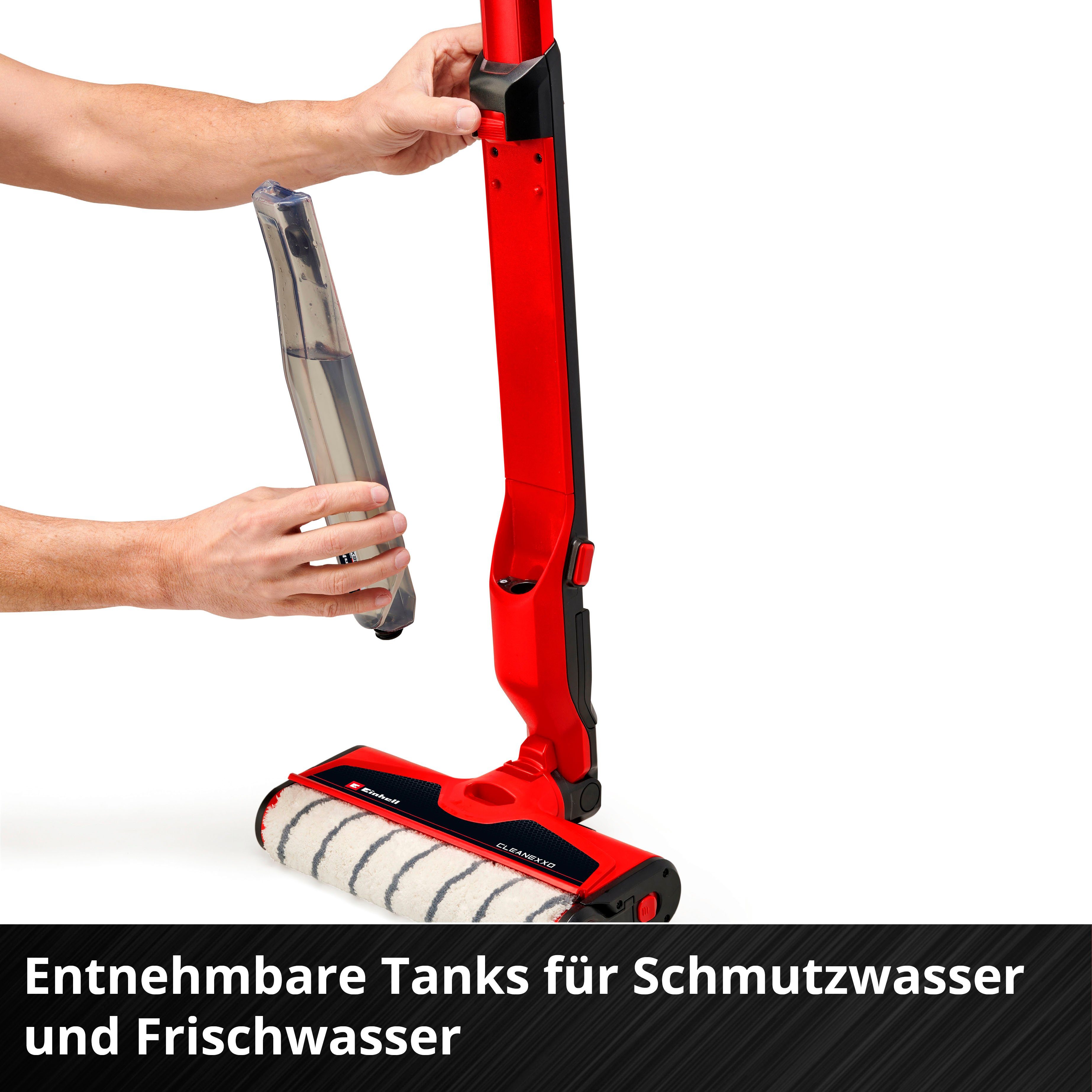 Einhell Hartbodenreiniger Power X-Change CLEANEXXO, beutellos, ohne Akku