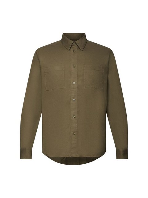 edc by Esprit Langarmhemd Hemd aus Baumwollflanell günstig online kaufen