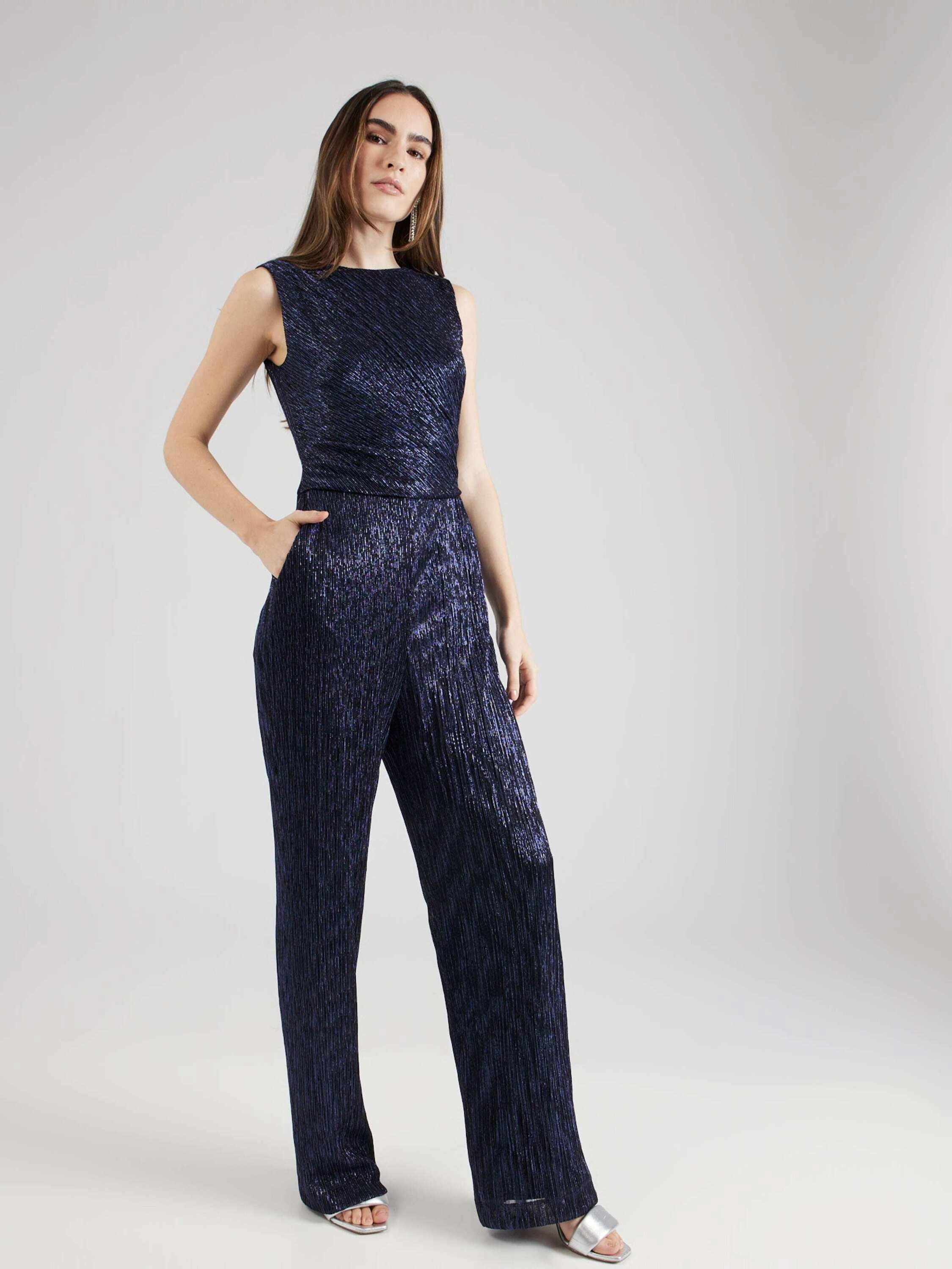 SWING Jumpsuit (1-tlg) Falten