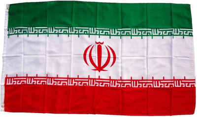 trends4cents Flagge Flagge 90 x 150 cm Hissfahne Bundesland Sturmflagge Hissfahne (Iran), für Fahnenmaste