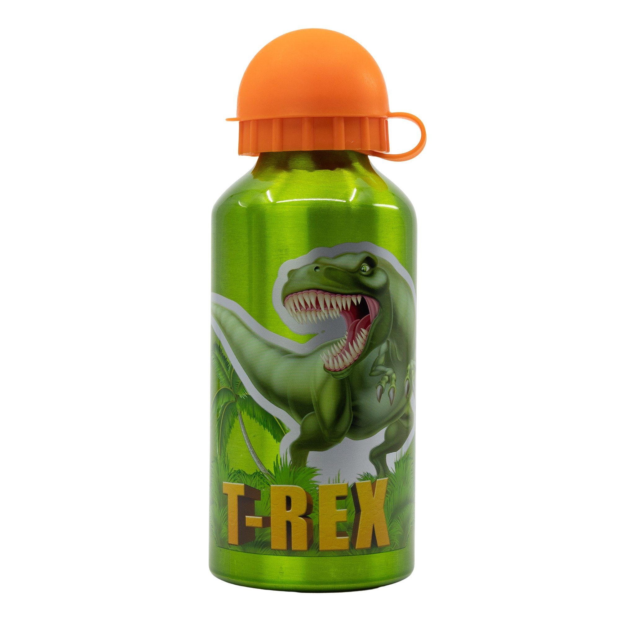 Kammern tlg Kinder Brotdose Dinosaurier (2-tlg) Set Lunchbox Stor 3 2 T-Rex Trinkflasche,