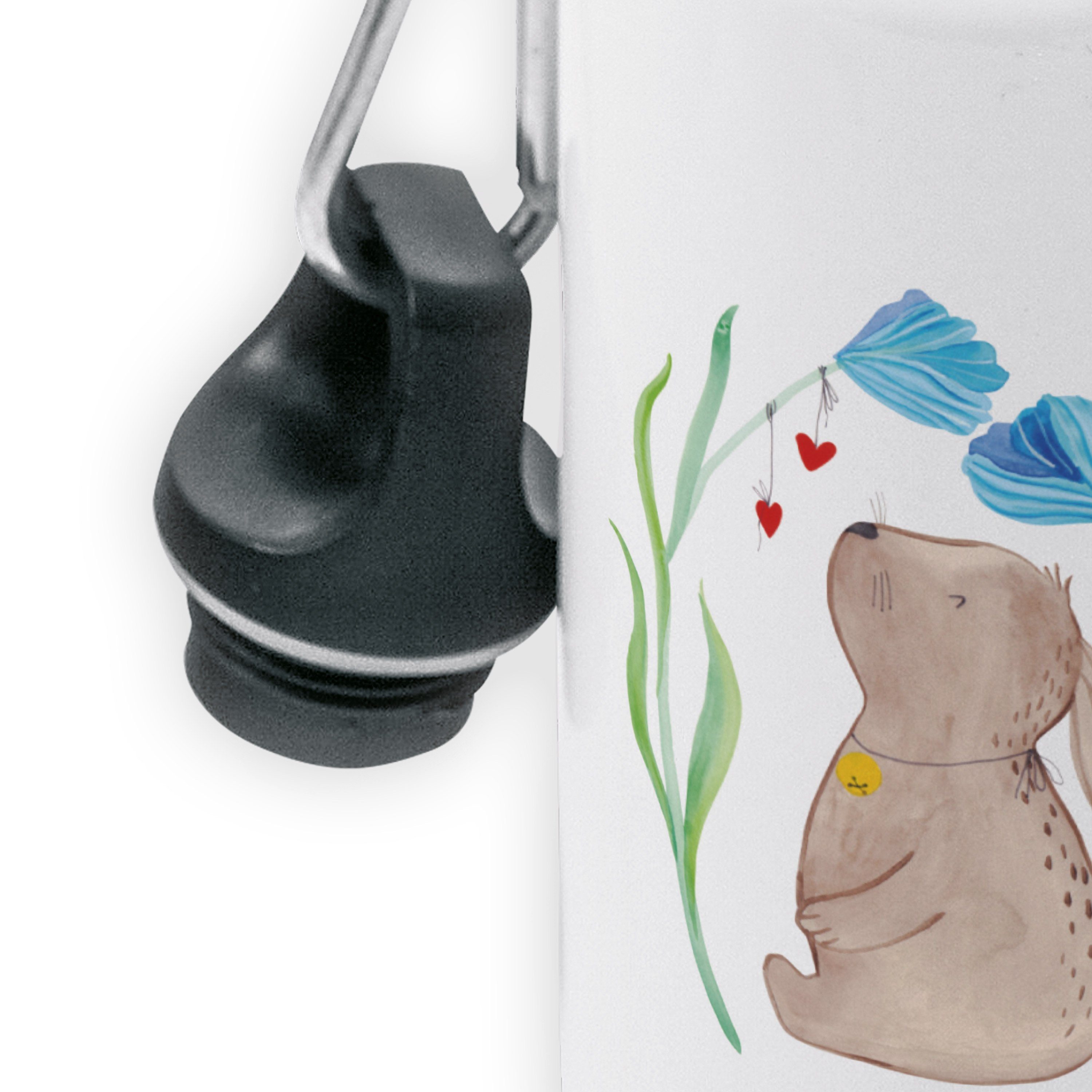 Mr. & Mrs. - - Geschenk, Schwangerschaft, Weiß Os Panda Kindertrinkflasche, Hase Trinkflasche Blume
