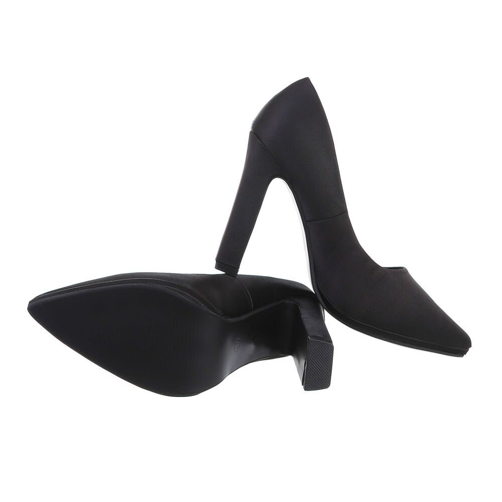 Ital-Design Damen Abendschuhe Elegant High-Heel-Pumps Blockabsatz günstig online kaufen