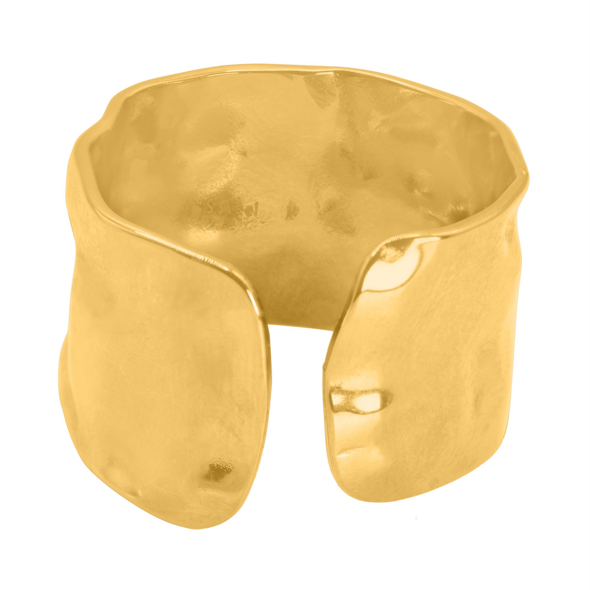 Heideman Fingerring Manli goldfarben (Ring, 1-tlg., inkl. Geschenkverpackung), One Size Ring Frauen