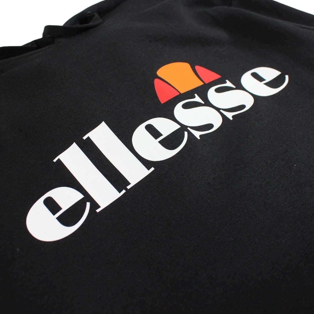 Ellesse Hoodie ELLESSE HOODIE Sweatshirt mit Kapuze Schwarz Herren S-XXL