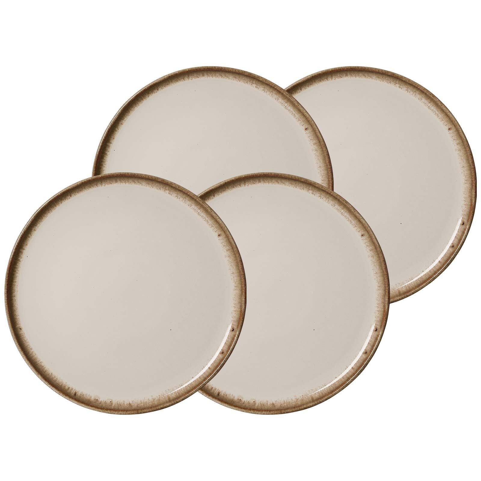Ritzenhoff & Breker Speiseteller Malaga Speiseteller ø 27,5 cm 4er Set, (4 St)