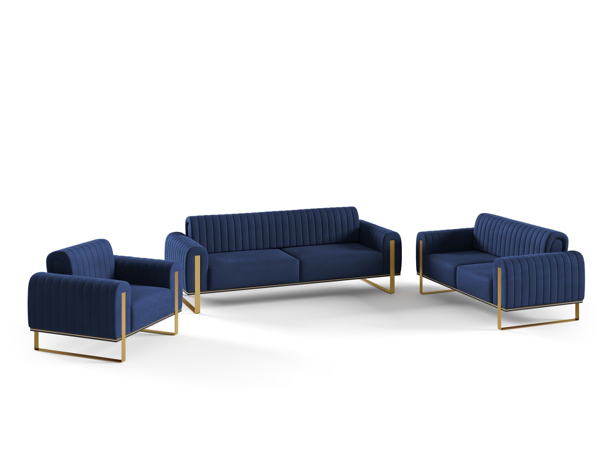 Fun Möbel Polstergarnitur Sofaset Designersofas FUN günstig online kaufen
