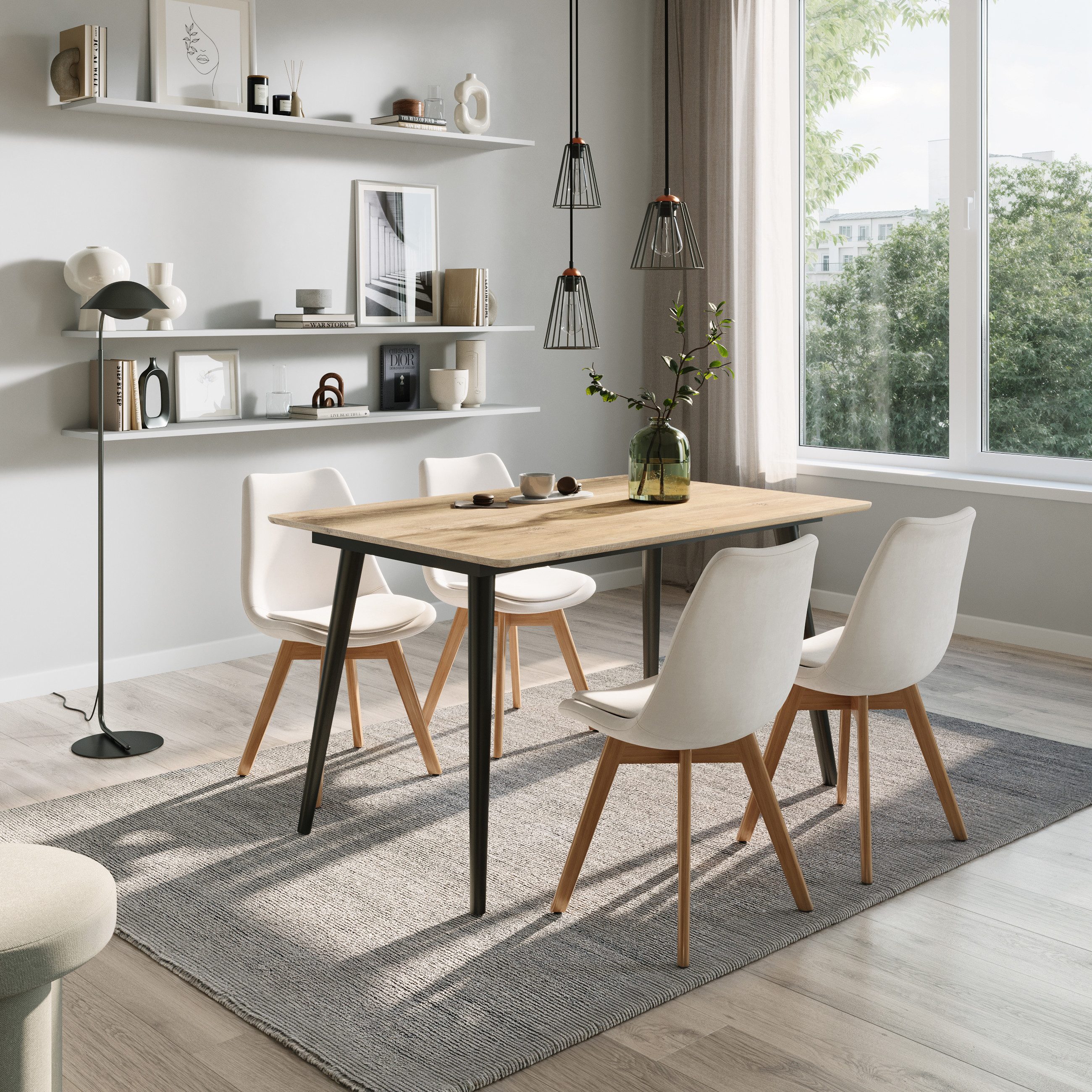 Home Collective Esstisch ausziehbar Moderner mit günstig online kaufen