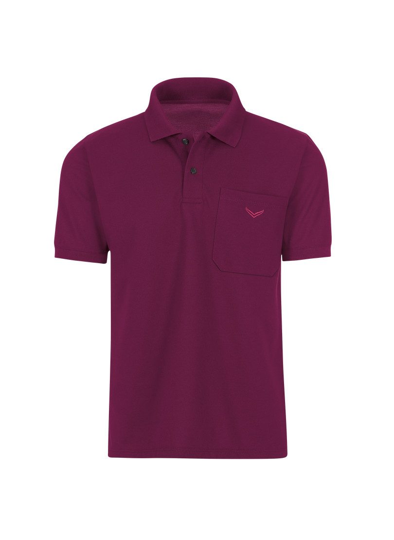 Poloshirt TRIGEMA Polohemd mit Brusttasche