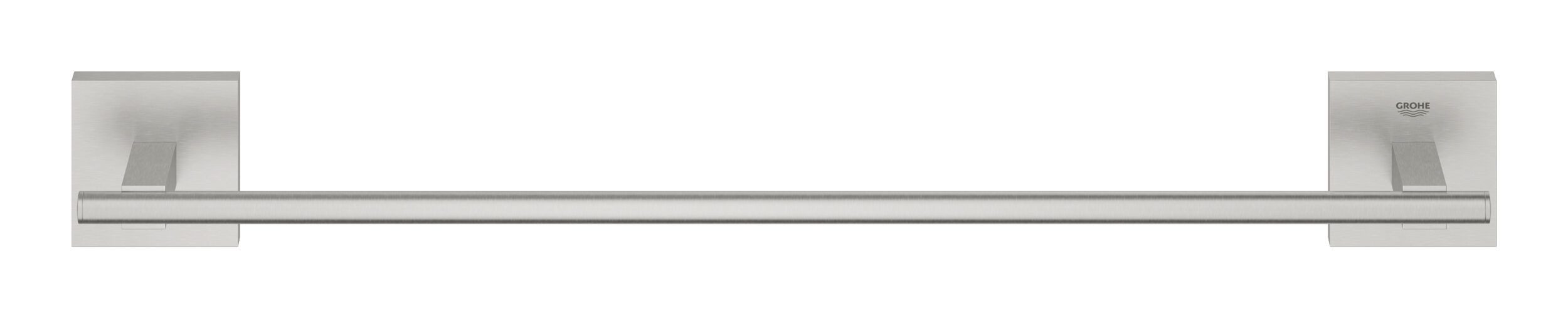 Grohe Handtuchhalter Start Cube, Badetuchhalter 450 mm - Supersteel