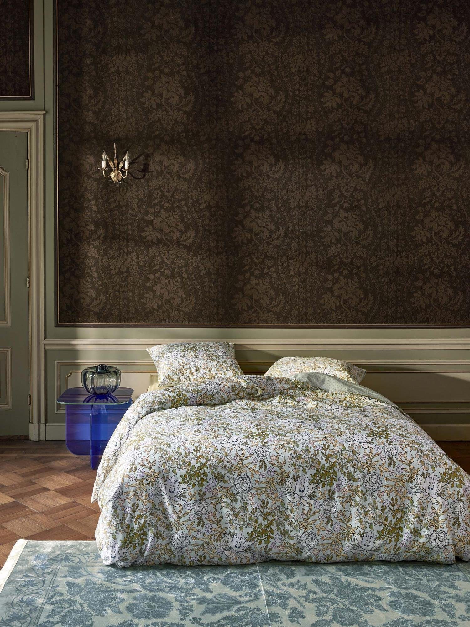 Essenza Bettwäsche Ophelia, Satin, 2 teilig, mit floralem Muster günstig online kaufen