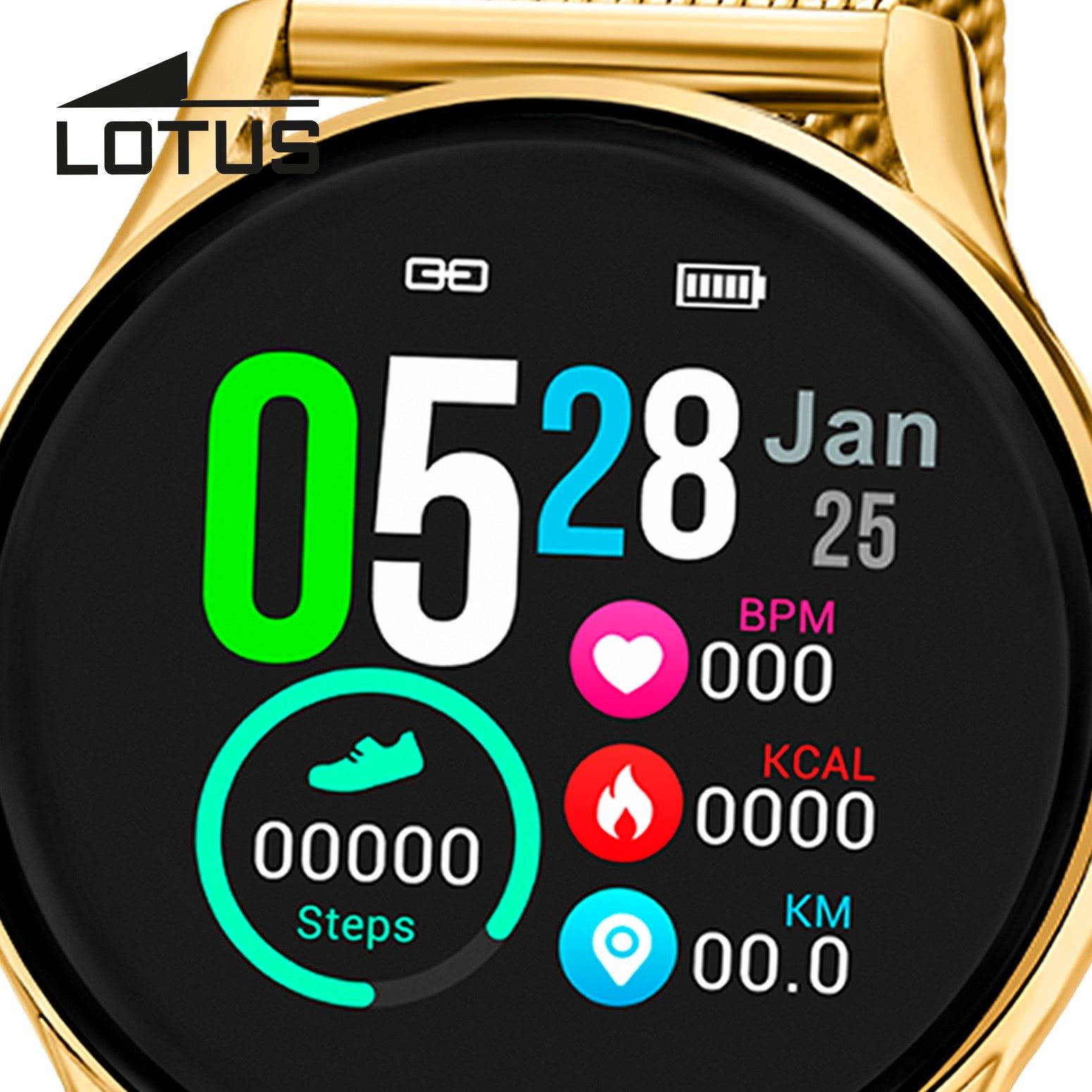 Lotus Multifunktionsuhr Lotus Damenuhr Edelstahl gold günstig online kaufen