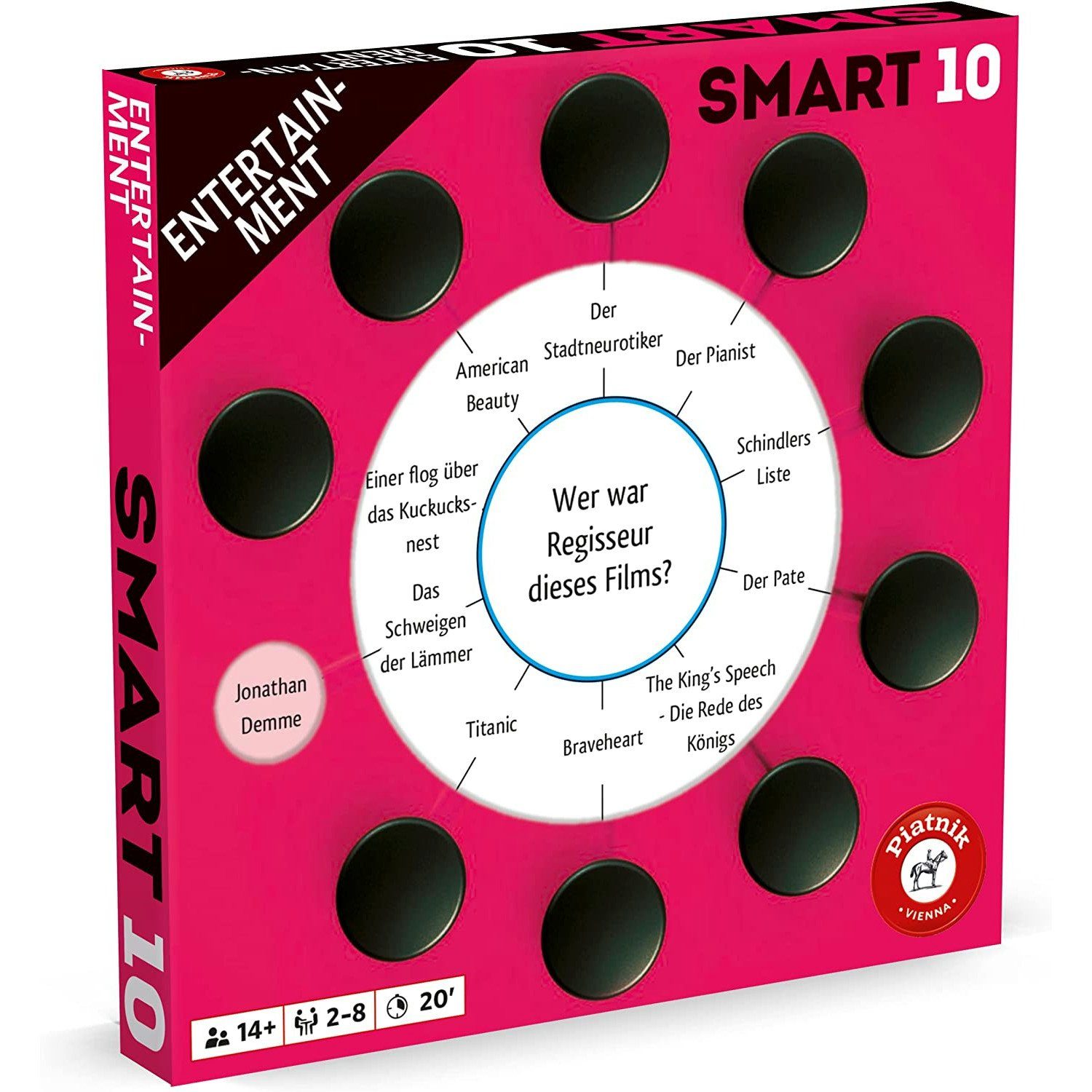 Piatnik Spiel Smart 10 Zusatzfragen - Entertainment, Wissenspiel