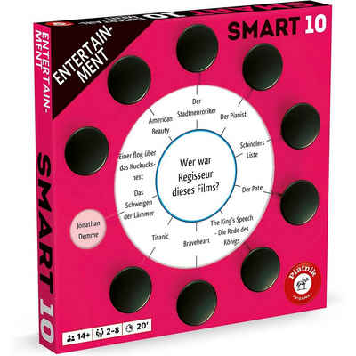 Piatnik Spiel, Wissenspiel Smart 10 Zusatzfragen - Entertainment