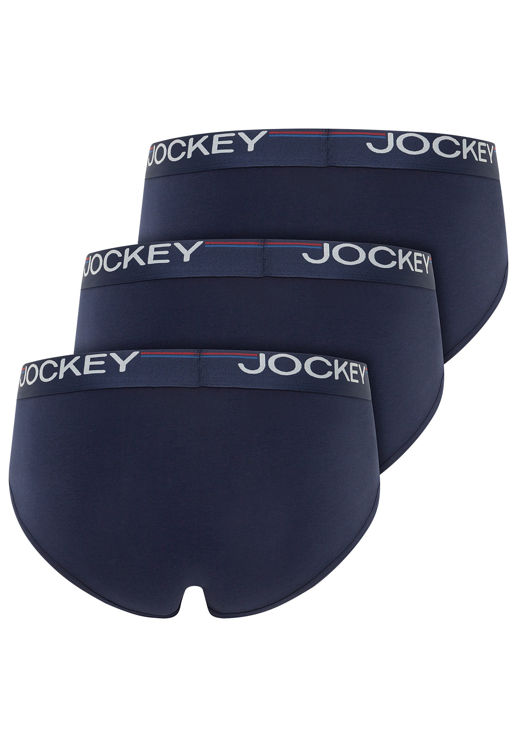 Jockey Slip Cotton Stretch (3er Pack) eng anliegend, elastisch – Bild 5 von 5