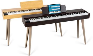 McGrey Digitalpiano DP-17 Design Piano mit 600 Begleitrhythmen & 128 Klängen, 88 gewichtete Tasten mit Hammermechanik und Anschlagdynamik