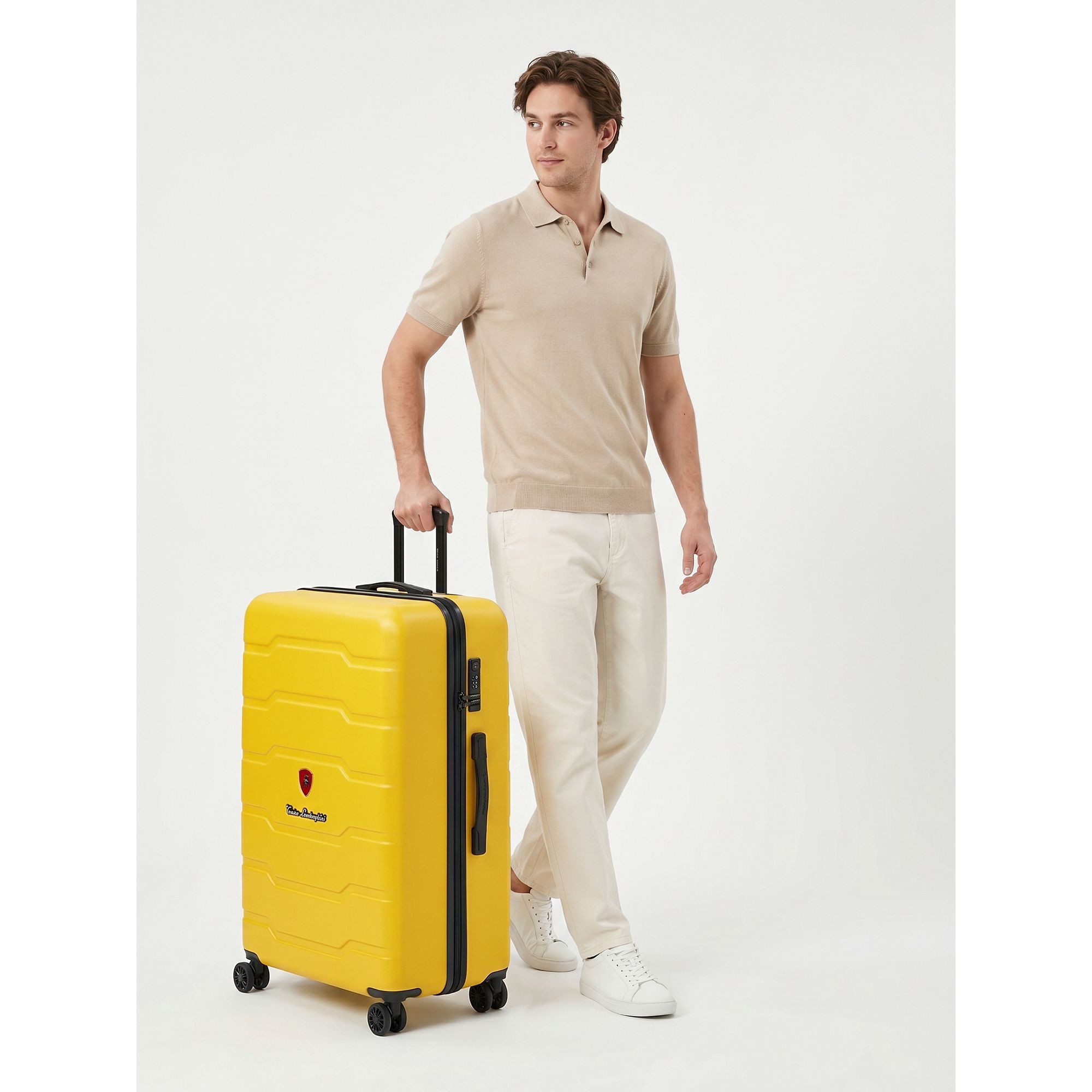 Tonino Lamborghini Hartschalen-Trolley Bologna, 4 Rollen, ABS