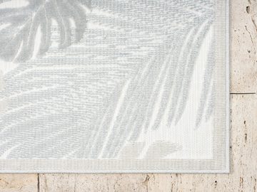 Teppich Odette, Myflair Möbel & Accessoires, rechteckig, Höhe: 8 mm, Blätter Motiv, Hoch-Tief Effekt, Outdoor geeignet, Balkon, Terrasse