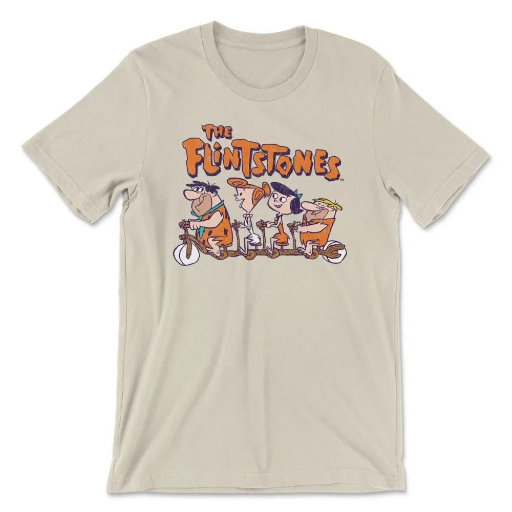 The Flintstones T-Shirt Biking T-Shirt