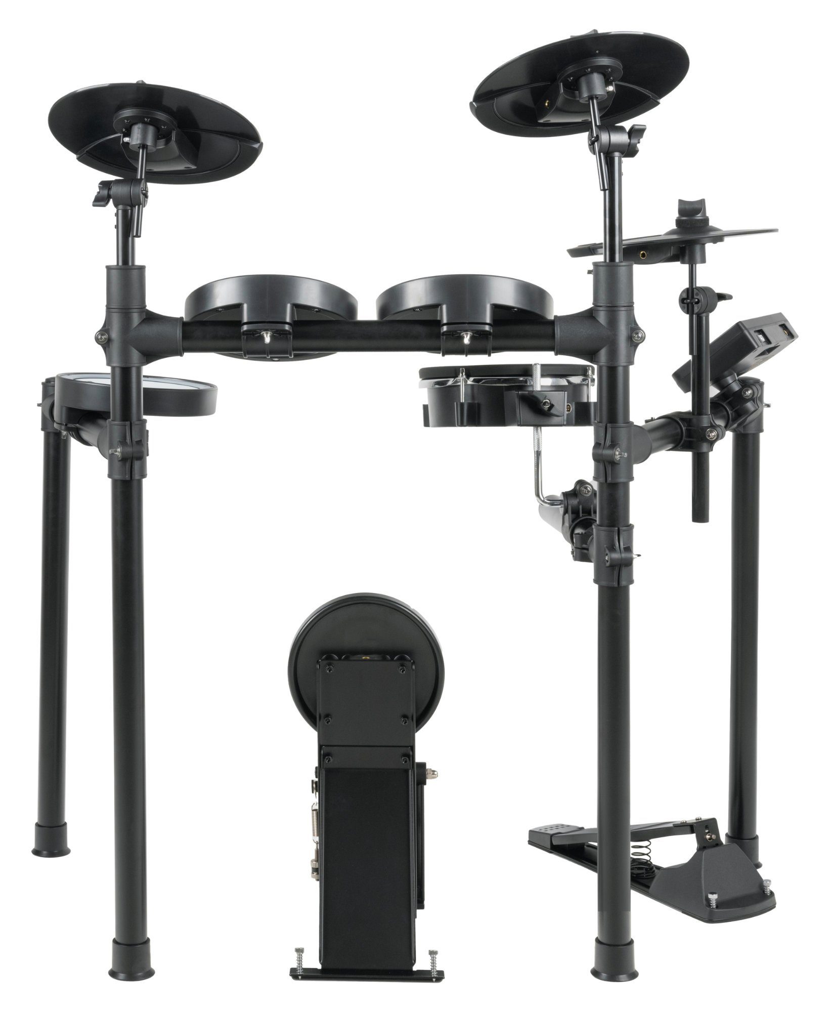 XDrum E-Drum DD-460P E-Drum Kit - 8 anschlagsdynamische Pads - Mesh Heads, 8-St., Dual-Zone Snarepad, 25 Preset Kits und 15 Songs