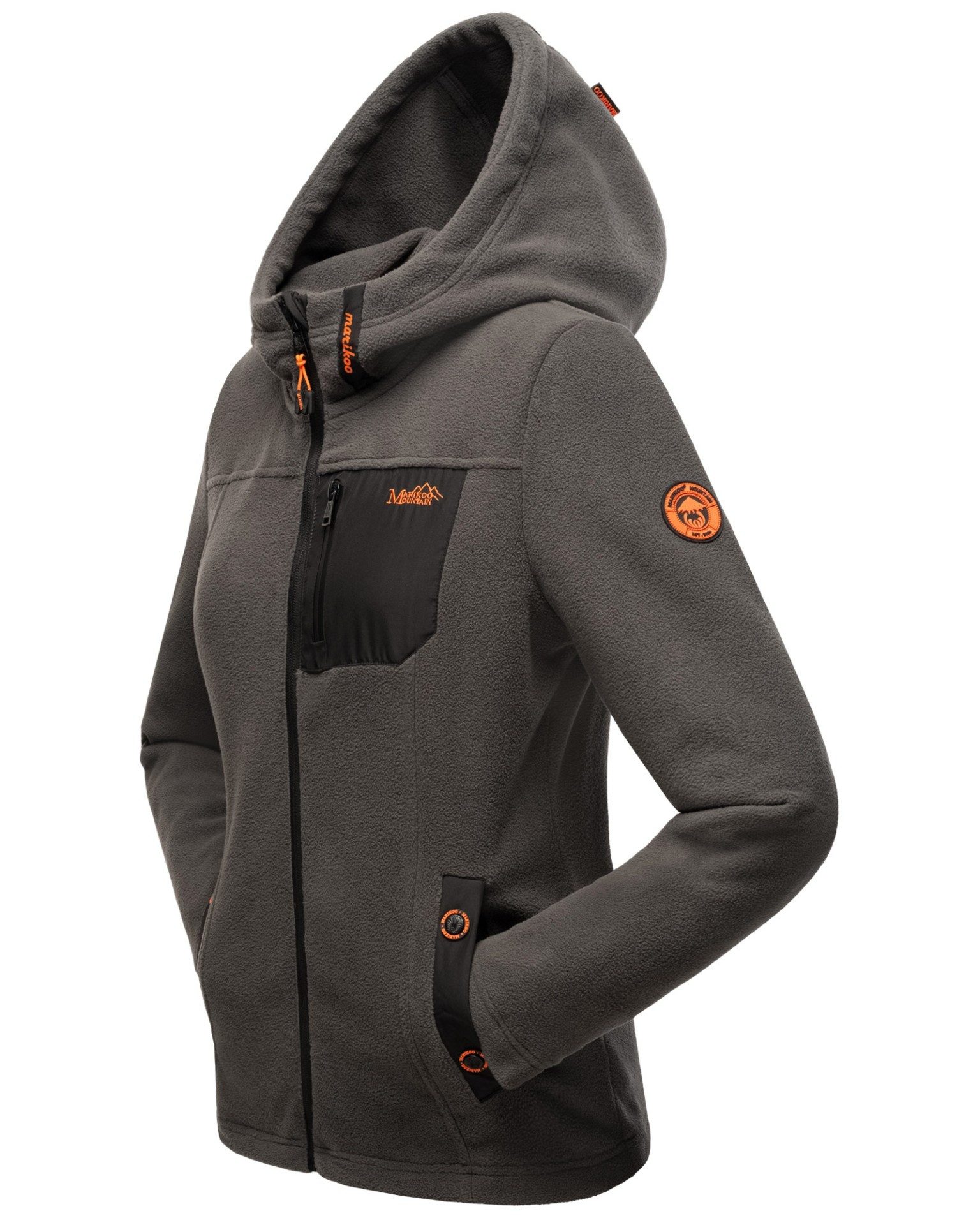 Marikoo Outdoorjacke mit wasserabweisendem Reißverschluss