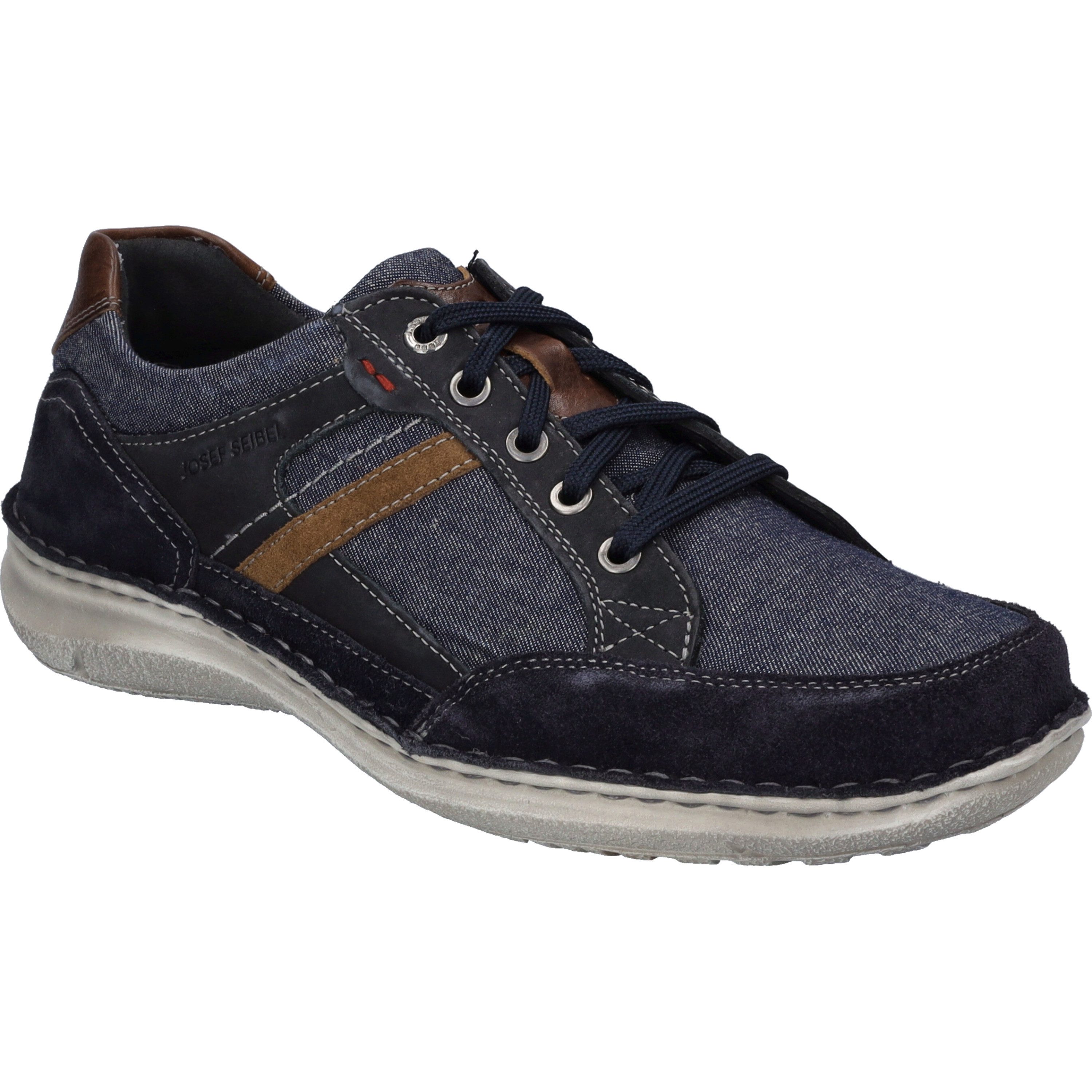 Anvers 79, blau Schnürschuh
