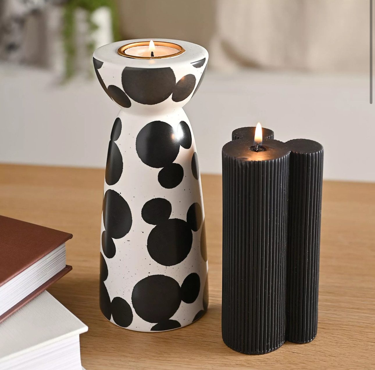 Disney Teelichthalter Mickey Mouse Teelichthalter Premium Disneyland Produkt